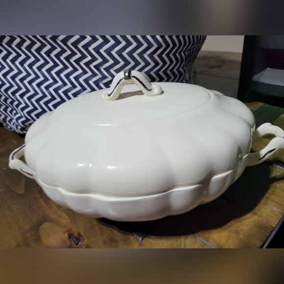 Other - Vintage Soup Taureen Bowl Serving With Lid Signed Martin 1966